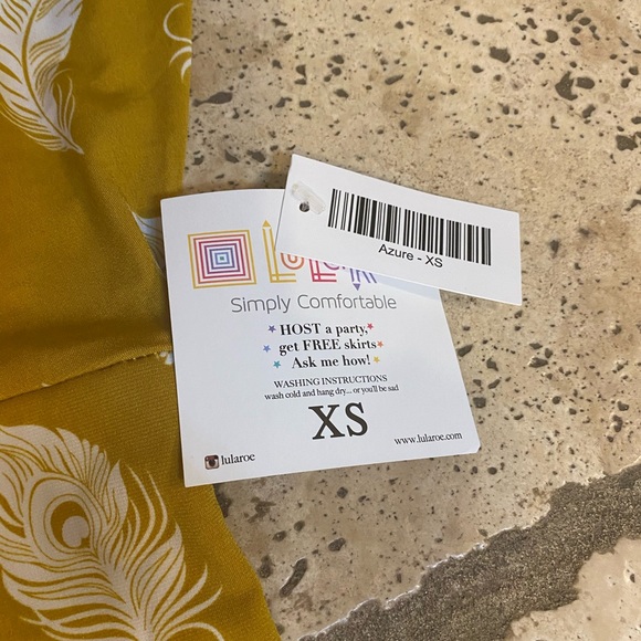 NWT LulaRoe Azure xs - Picture 2 of 3